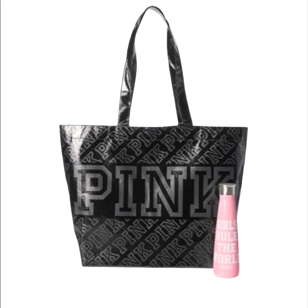 PINK VS Reusable Tote Bag & Water Bottle